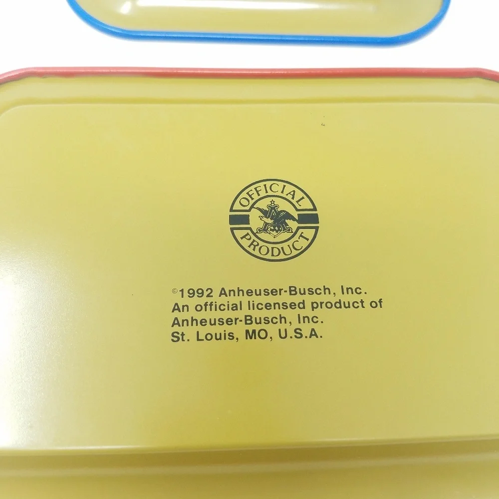 Vintage Anheuser Busch‎ small metal decorative tray